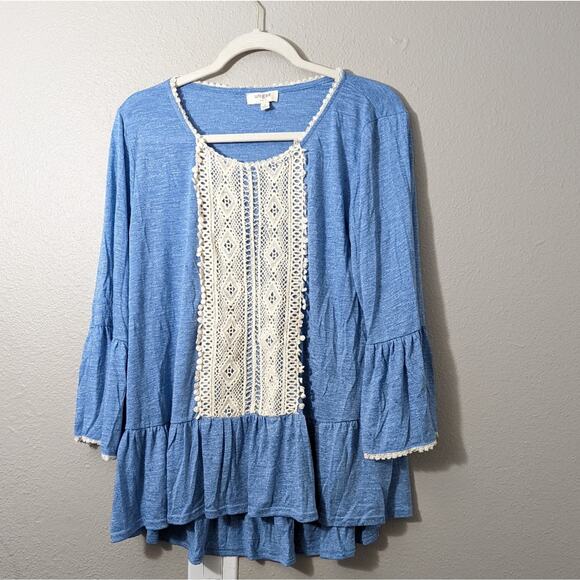 Umgee Tops - Umgee Peasant Long Sleeve Top